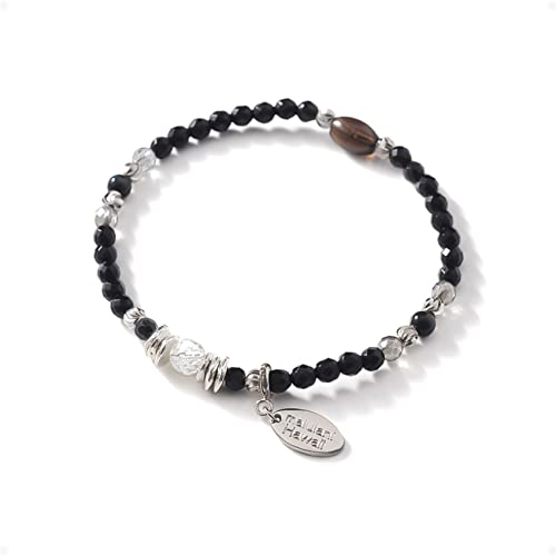 [マルラニハワイ] 厄除け 強運 健康 幸福のお守りに ブレスレット S 約14～14.5cm／オーバル【誕生石ブレス 4月】のサムネイル