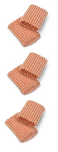 Silipos Gel Corn Pads for Relieving Pain Due to Corns Blisters Calluses and Pressure from Shoes Item 1117 6 per Package Size Medium