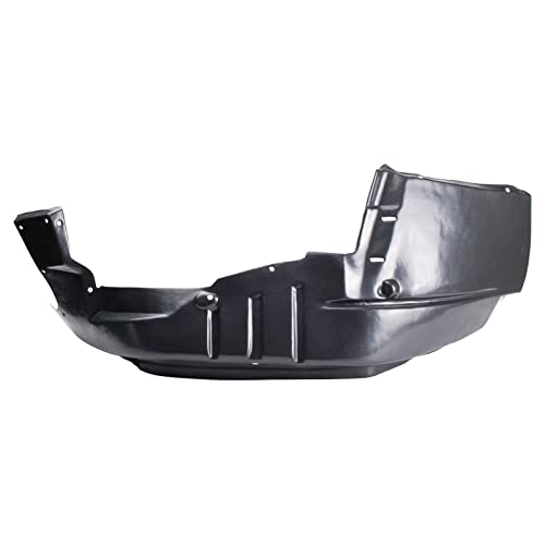 Image of TRQ Front Inner Fender Liner Set Compatible with 1984-1996 Jeep Cherokee 1984-1990 Wagoneer CH1248106 CH1249106