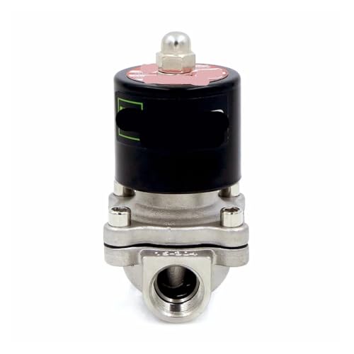 Électrovanne inox 1/2" normalement fermée de haute qualité pour installations durables