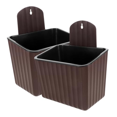 UKCOCO 2piezas Maceta De Pared Riego Automático Macetas Decorativas para Flores para Balcón Jardín Interior