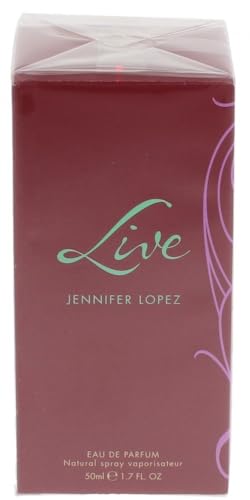 Jennifer Lopez Live Eau De Parfum Spray, 50ml Fine Fragrance from...