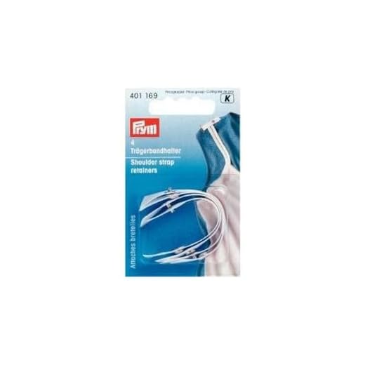 Prym 401169 Trägerbandhalter weiß