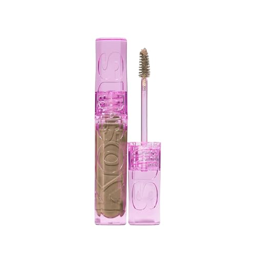 Kosas Air Brow Tinted Eyebrow Gel Volumizing Brow Gel with Flexible Long-Lasting Hold Taupe