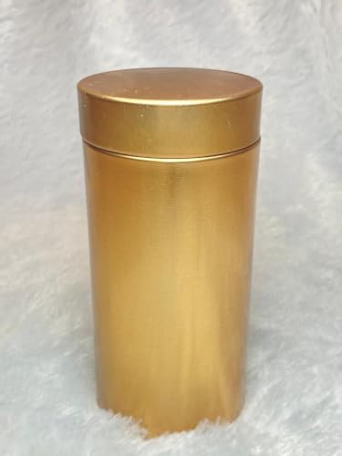 Image of Airtight 6 Inch Gold plated Tin (Pack of 5) - Return Gift