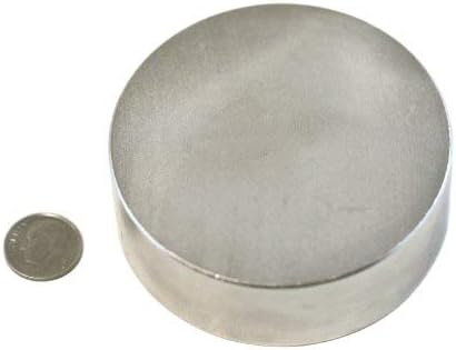 3" x 1" Grade N48 Neodymium Disc Magnet