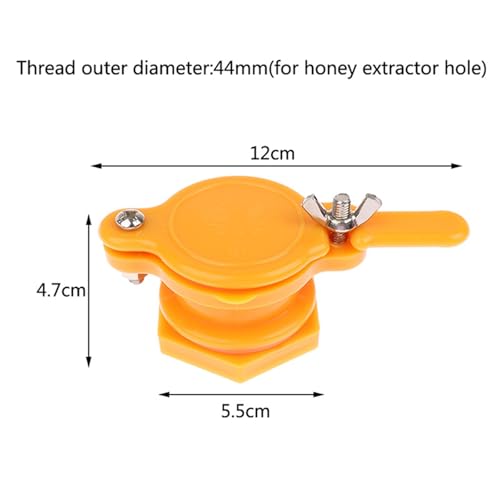 Extracteur de miel en acier durable avec vanne étanche et séparateur de haute précision - 5