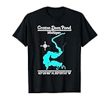 Croton Dam Pond, Michigan T-Shirt