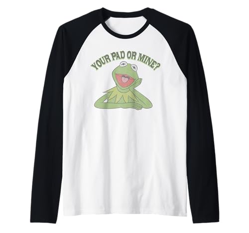 T-shirt Kermit Muppets raglan pour éviter les looks fades avec un style original