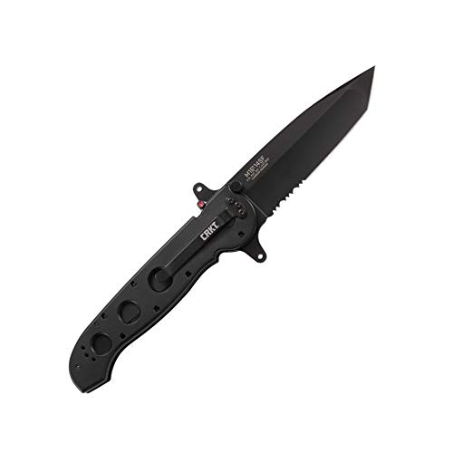 Image of Columbia River Knife and Tool's M16-14SF Big Dog Aluminum Tanto Blade Combo Edge Knife