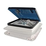 SMTYXS Ventilatore Di Ventilazione Del Tetto Della Roulotte Scarico Automatico For Del'aria Camper Vento Fortissimo