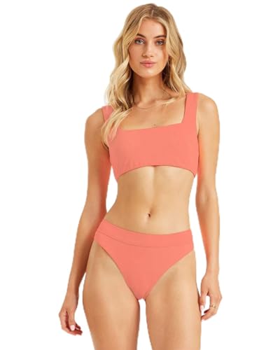Maillots de bain junior deux pièces rose pêche 10 ans Billabong