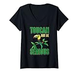 Photo Gallery donna uccello tukan toucan maglietta con collo a v Photo Gallery donna uccello tukan toucan maglietta con collo a v