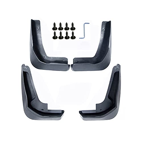 HYZIJIN 4 Pcs Splash Guards Mud Flaps Mudflaps Mudguard Fender Flares Compatible with Ford Focus MK3 2012-2018 Hatchback