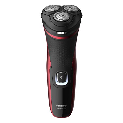 Philips S1333/41 Shaver 1000 Scheerapparaat Zwart/Rood