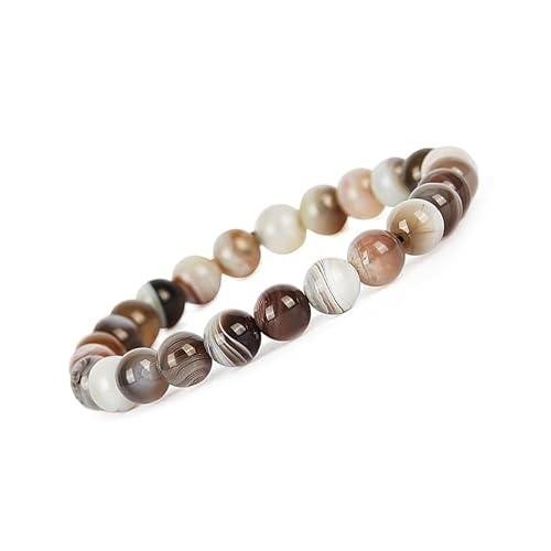 Image of Certified Crystal Bracelet | 8mm Beads | Stretchable Healing Bracelet | Bracelets for Men and Women |