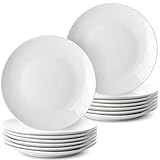 BTaT- White Dessert Plates, Set of 12, Small Plates for Appetizers, Small Plate, Small Appetizer...