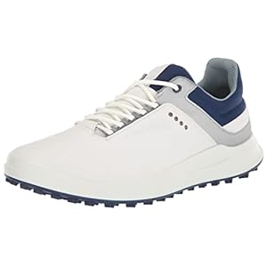 ECCO Herren-Kern-leichte Wasserabweisende reibungslose Leder-Golfschuhe