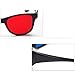 2Pcs Red and Blue 3D Glasses Universal TV Movie Dimensional Video Frame 3D Glasses DVD Game Glass 3D Style Glasses for 3D Movies Games,3D Viewing Glasses,Accessories Light Simple Design