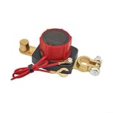 Batterie-Trennschalter, 500 A, mit LED-Spannungsanzeige, für Autos, Boote, Wohnmobile, 12 V Gleichstrom, 6, 36 V Systeme, Sicherheitsmerkmale, Verpolungsschutz