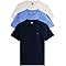 Tommy Jeans TJM Xslim 3 Pack Tee Ext Dm0Dm21579 T-Shirt S/S, Multi (Dnn/Ancient White/Lt Hori Blue), XL Homme
