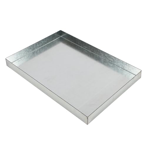 0.8mm Thick 304 Stainless Steel air Conditioner Drain pan Outdoor Unit Leak Solution Also for Green Plant Pots Dog Crate Replacement Tray air Conditioner pan(50x80cm(20x32in)) 0.8mm Thick 304 Stainless Steel air Conditioner Drain pan Outdoor Unit Leak Solution Also for Green Plant Pots Dog Crate Replacement Tray air Conditioner pan(50x80cm(20x32in))