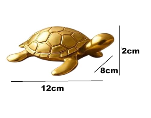 Image of Chocozone Pack of 2 Tortoise Showpiece for Good Luck Vastu Feng Shui Items for Home Decor Figurines Decorative Items for Home Showpieces for Living Room