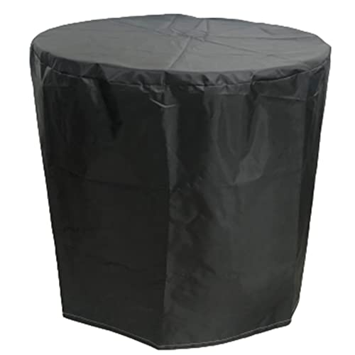 QIAOH Funda para Mesa De Jardin Impermeable Redonda 250x85cm Cover