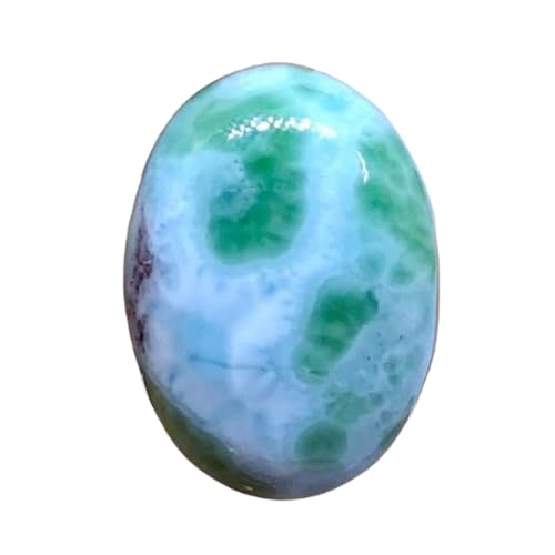 Larimar cabochon naturel précieux bijou de sérénité et d'évasion marine à façonner