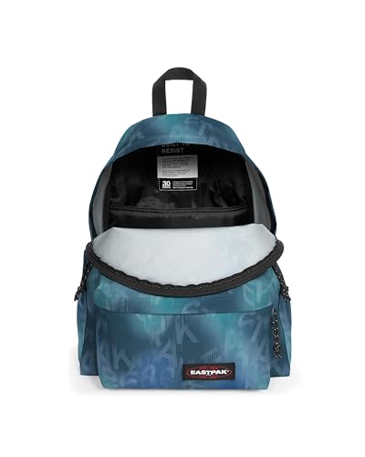 Image of EASTPAK Day Pak'r - 24L Backpack with 14-inch Laptop Sleeve, Front & Security Pockets, Side Bottle Holder, Adjustable Straps, Dark Blue /Dark Aqua