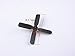 CHANCS RC Propellers 4-Blades (50x50mm, 0.7 mm Diameter) 4-Vane Multi-Rotor for Aircraft Toy, Solar Airplane Kit 2PC