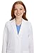Healing Hands Lab Coat Women 3 Pocket Full Sleeve Mid-Length 5053 Faith The White Coat Minimalist Collection White 4XL