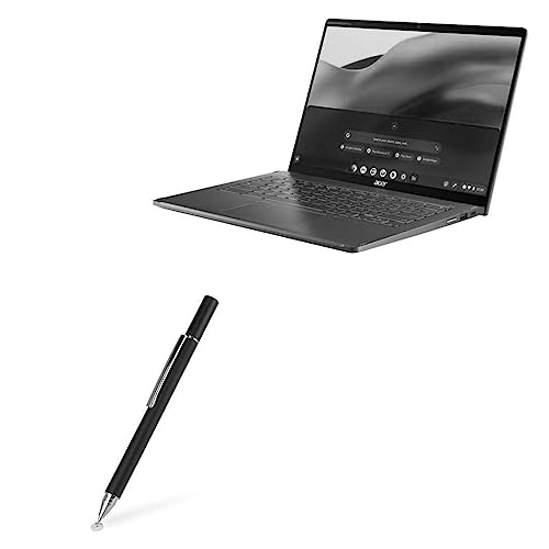 BoxWave Stylus Pen Compatible with Acer Chromebook Spin 714 (CP714-1WN) - FineTouch Capacitive Stylus, Super Precise Stylus Pen for Acer Chromebook Spin 714 (CP714-1WN) - Jet Black