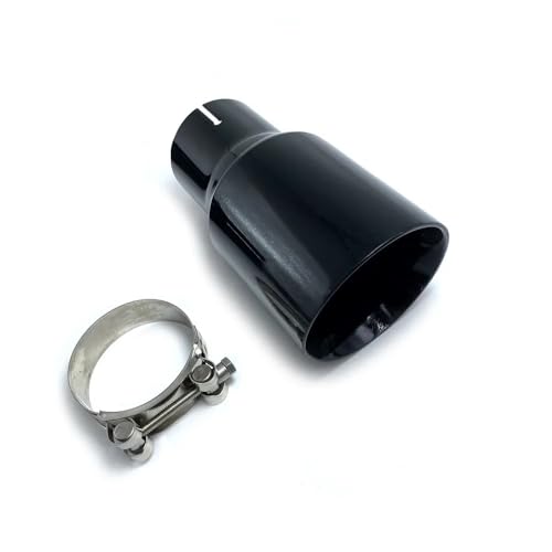 Embout échappement universel en acier inoxydable biseauté pour voiture Mazda et Benz