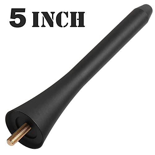 Ksaauto 5 Inch Antenna For 2006-2022 Mazda Mx-5 Miata Rf Nd Nc ┃ Oem Nf47-66-A30A ┃ Polished High-Grade Al-Alloy Am Fm Radio Antenna, High-Strength Al-Alloy With Advanced Coating #TOP7