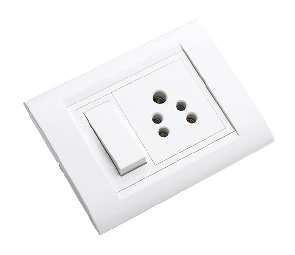 Santram Electrical Product NameFive Pin with Switch Square Amazon.in