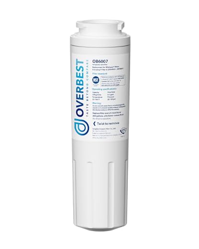 Overbest OB6007 UKF8001 - Filtro per acqua, ricambio per Maytag