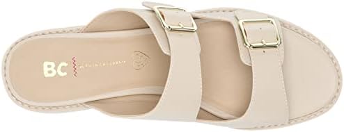 BC Footwear Women's Beat Poetry Heeled Sandal, Cream, 9 | Image 4