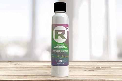 R3 Essential Loc Care - Has all-natural ingredients to Repair, Restore, and Regenerate Natural Hair. The lists of benefits include: Penetrating the hair shaft allowing in nutrients and moisture, Strengthening hair, protecting against outside elements, enhancing the natural shine of hair, preventing breakage, reducing frizz, reducing dandruff, treating dry scalp, and inhibiting the growth of several bacterial and fungal infections of the scalp.