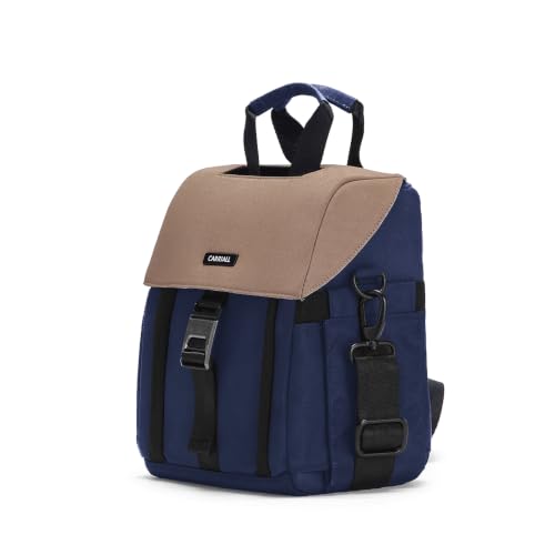 Image of Carriall Nova Lunch Bag for Office /Tiffin Bag for Daily Use, Office, College, School & Picnic | Easy to Clean & Easy to Carry | Spill-Resistant, Detachable Strap | 6.7L | Men & Women | Navy Blue