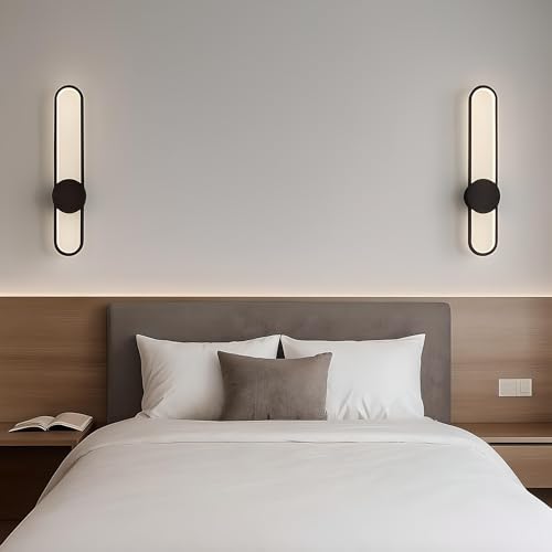 Image of FILLISKA Led Wall Highlighter Light, 3-in-1 Colour Changing, Luxurious Wall Decor (12 Watt Matt Black-398)