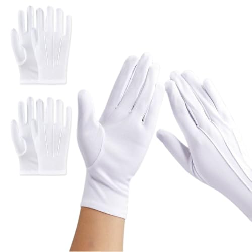 UEIOAVL Gants de déguisement pour adultes, 2 paires de gants
