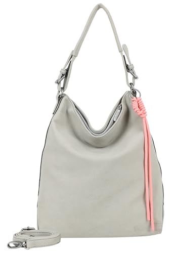 Sac épaule femme Fritzi Bitzi01 en similicuir végan, sac à main hobo quotidien de 34cm