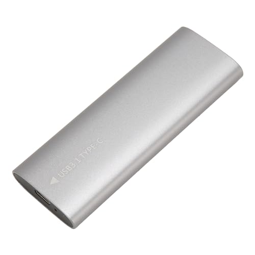 Carcasa externa SSD M.2 con alta velocidad, aluminio, plateada miniatura 1