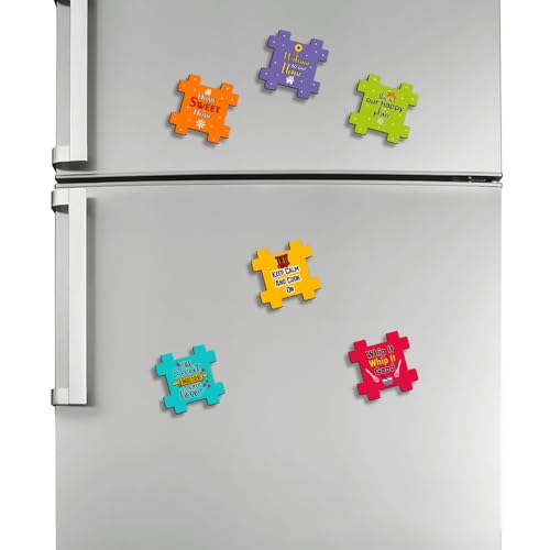 Image of Sehaz Artworks Fridge Magnets Refrigerator Stylish | Fridge Magnets Set | Fridge Decoration Items | Refrigerator Sticker | Fridge Stickers Refrigerator-FM-6-004