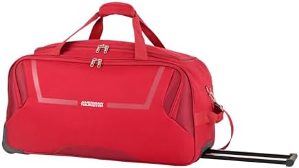 american tourister dunk expandable travel duffel bag red American Tourister Polyester 57 cms Red Travel Duffle (FJ7 (0) 00 101) :  Buy Online at Best Price in KSA