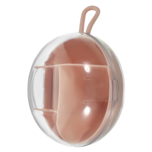 Boîte à bijoux rose petit organiseur de rangement pour bagues et boucles d'oreilles