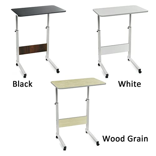 Office Table Laptop Table Stand Adjustable Folding Ergonomic Design Stand Bedroom Dormitory Computer Desk 4 Wheels Standing Desk — view 6