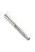 Dormer S402HA1x3.1/4 Carbide TiCN End Mill, Long Reach Ball Nose Cutter, 2 Flutes, 1" Cutting Diameter