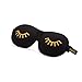 Price comparison product image SMUG 100% Blackout Sleep & Eye Mask | Eyelash Extension Friendly | Eye Masks for Sleeping | Sleep Masks for Women & Men | Straps for Dream Comfort & Adjustability | Black Wink